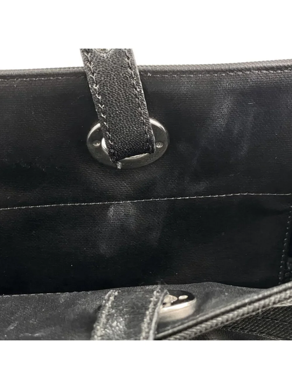 Chanel Paris Biarritz Tote MM CC Logo Black